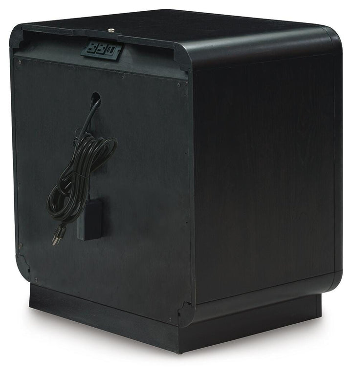 Rowanbeck Nightstand - Black (6)