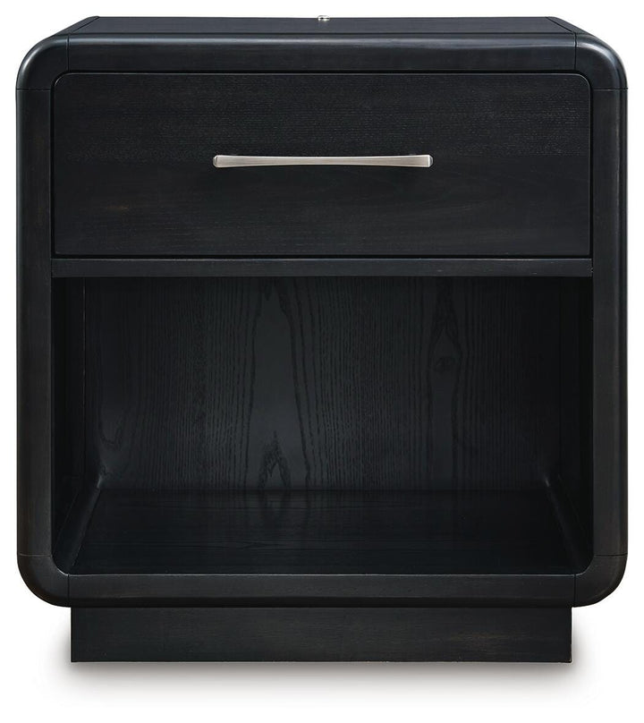 Rowanbeck Nightstand - Black (4)