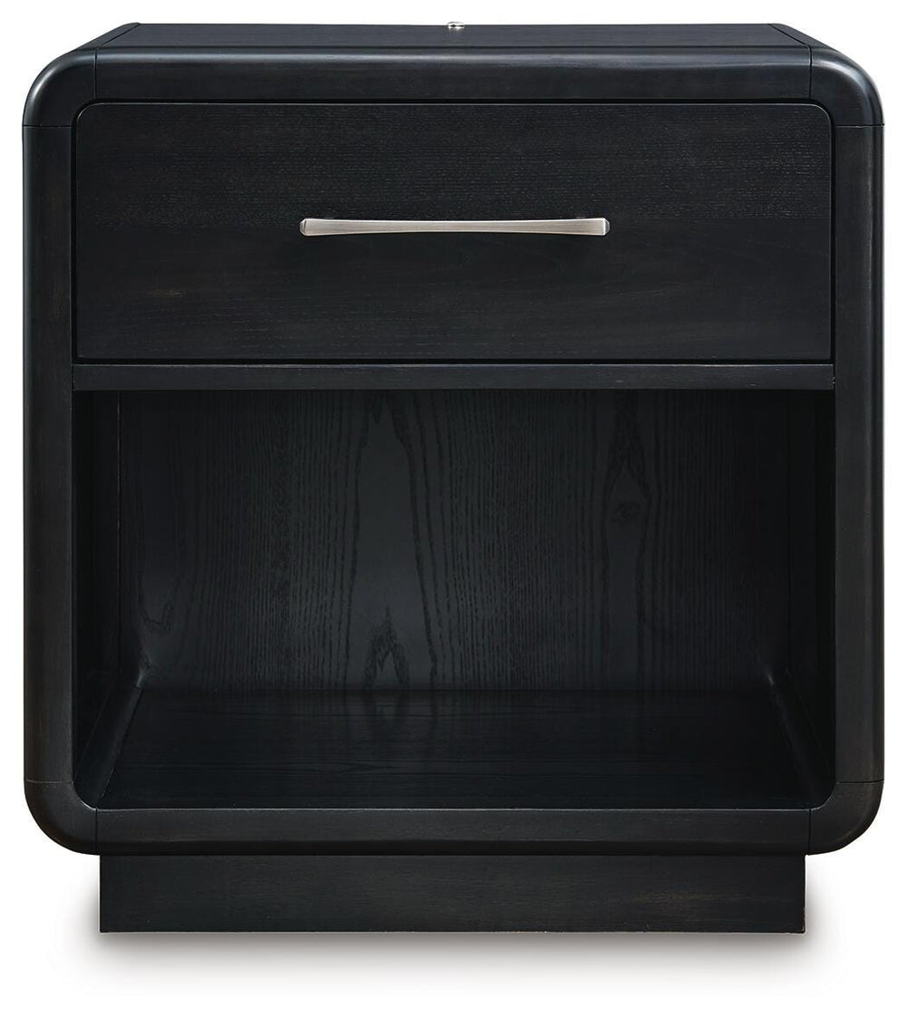 Rowanbeck Nightstand - Black (4)