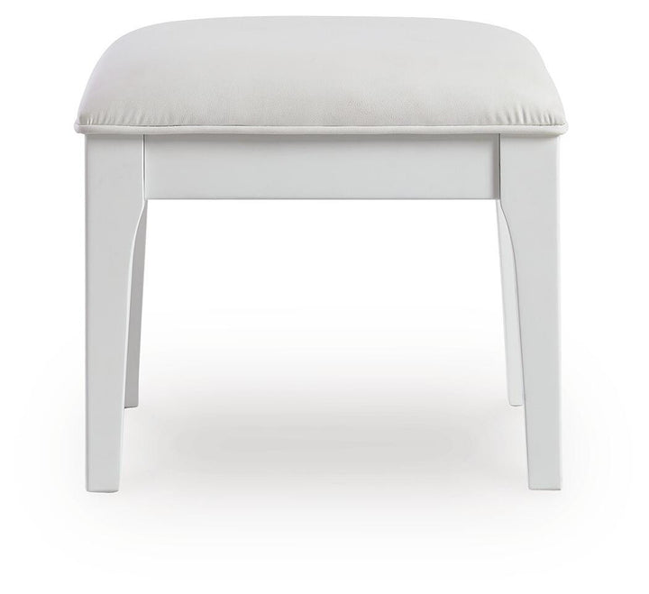 Chalanna Vanity Stool - White (4)