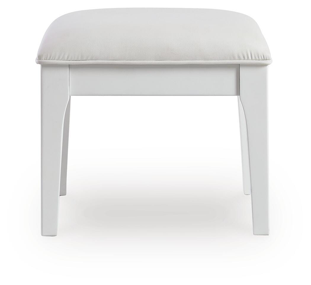 Chalanna Vanity, Mirror and Stool (2)