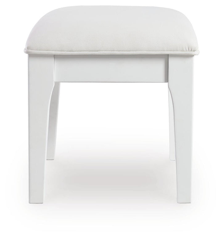Chalanna Vanity Stool - White (5)
