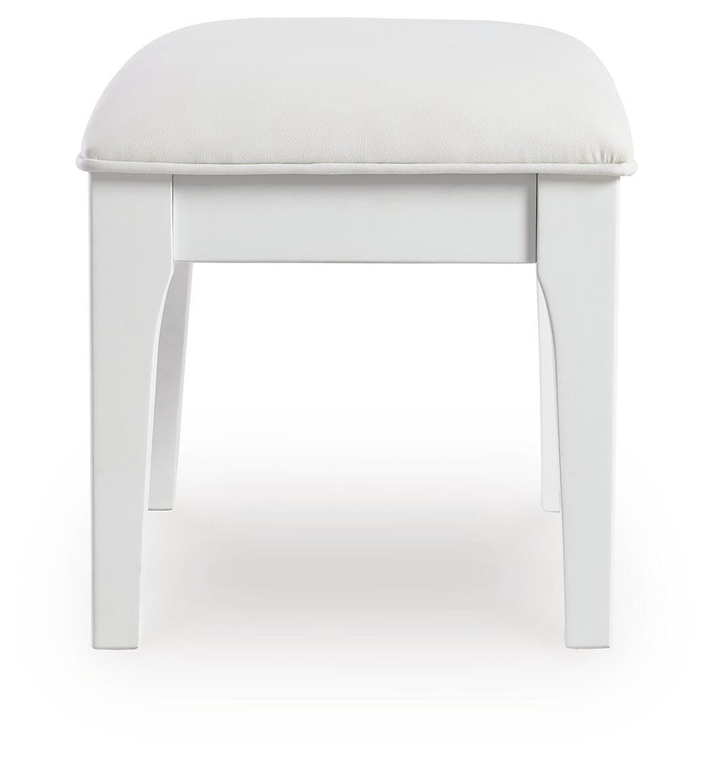 Chalanna Vanity Stool - White (5)