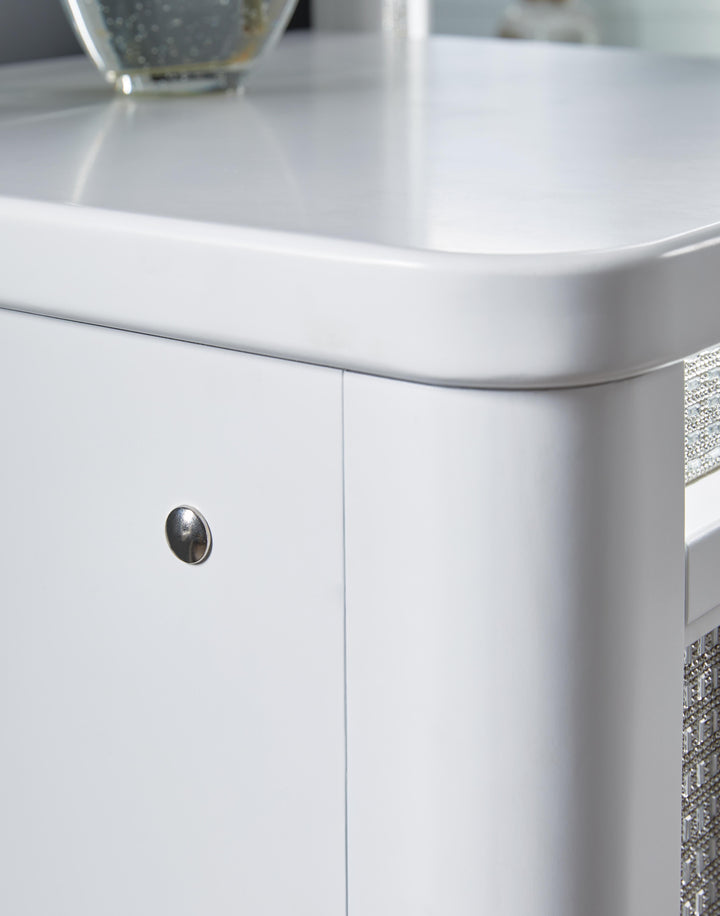 Chalanna Vanity with Mirror - White (10)