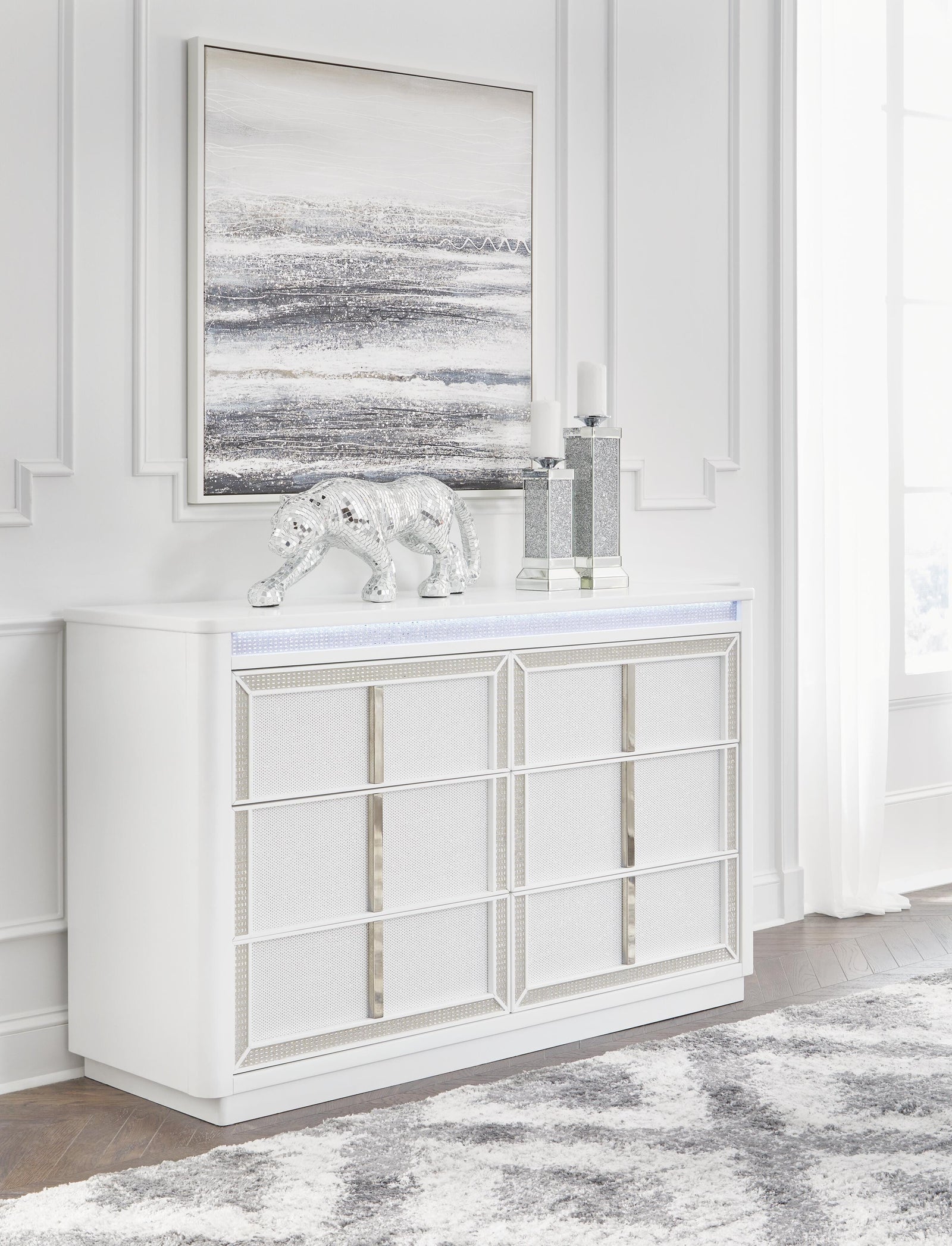 Chalanna Dresser - White (2)
