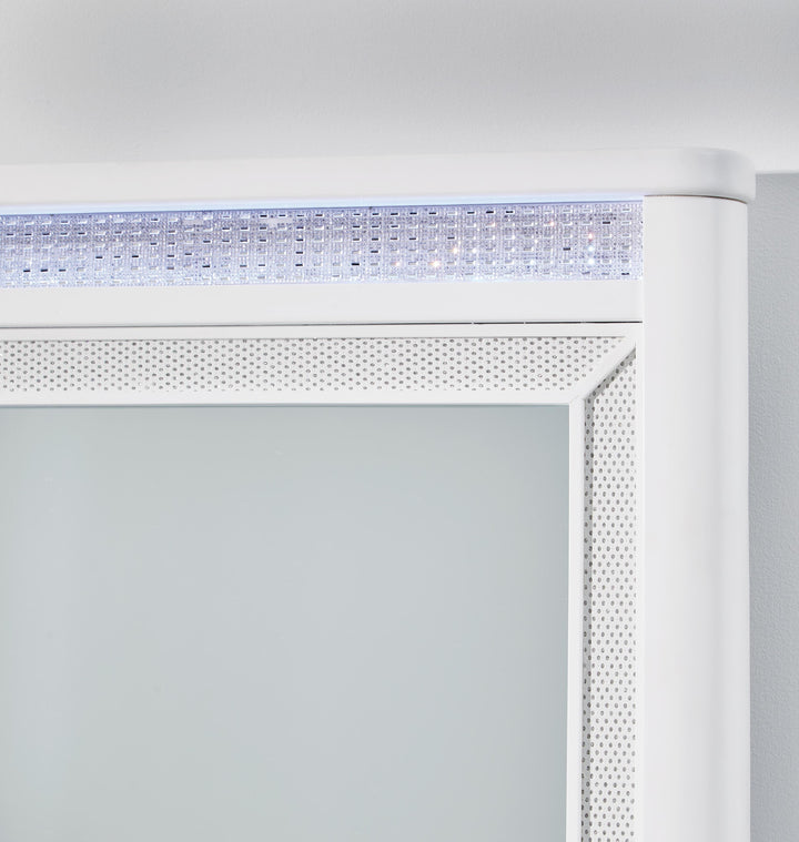 Chalanna Dresser and Mirror - White (6)