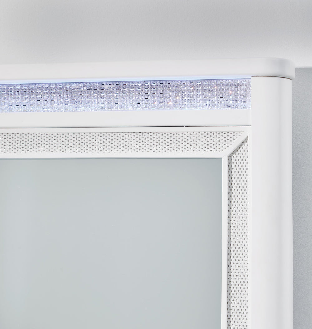 Chalanna Dresser and Mirror - White (6)