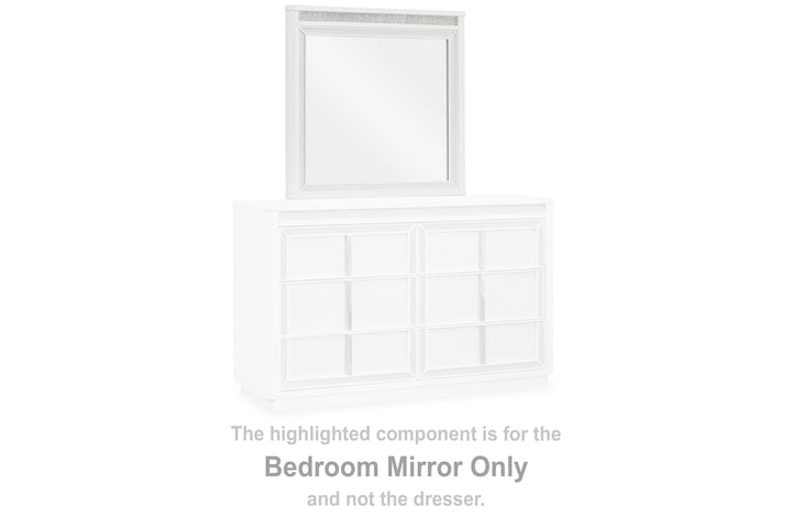 Chalanna Bedroom Mirror - White (2)