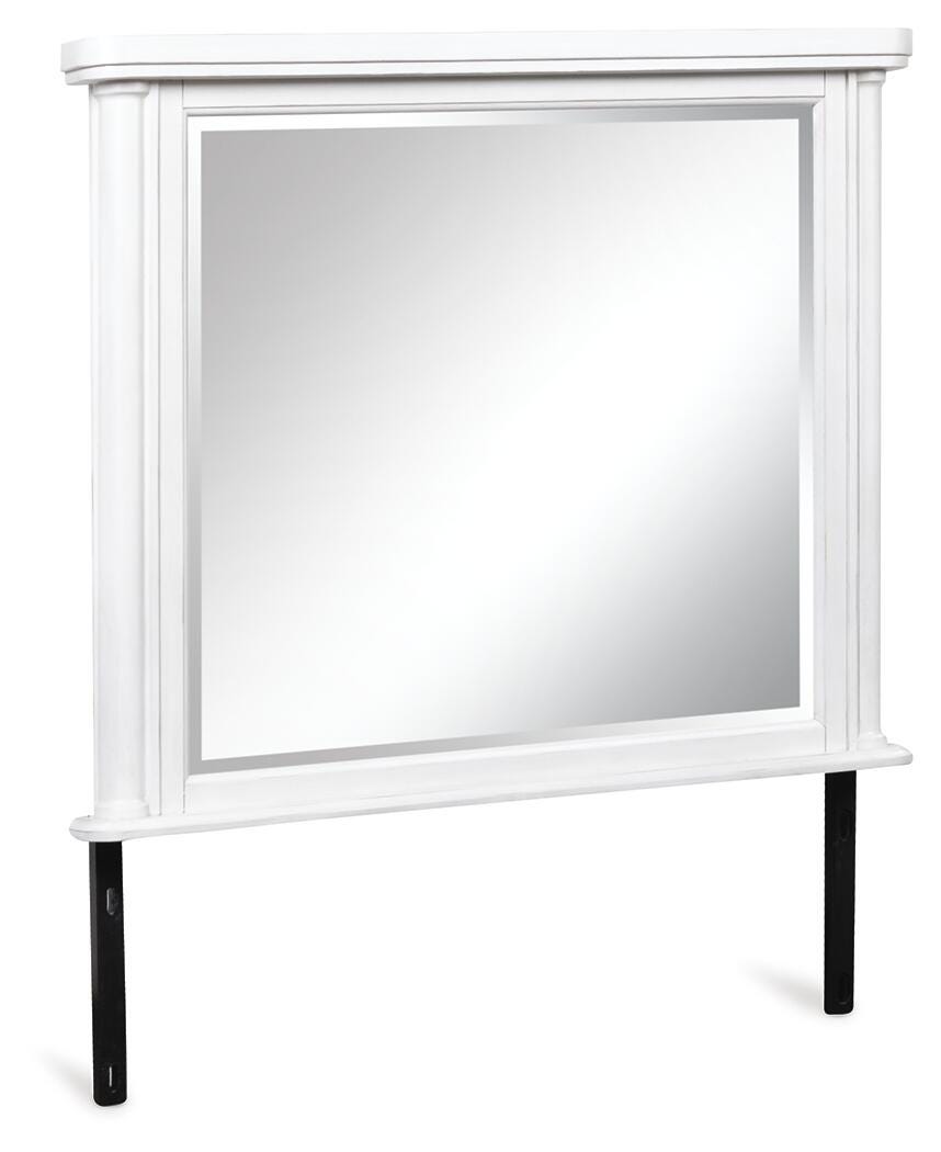 Rowlenstown Bedroom Mirror - White (1)