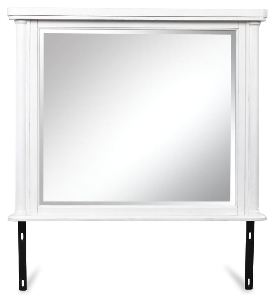 Rowlenstown Bedroom Mirror - White (3)