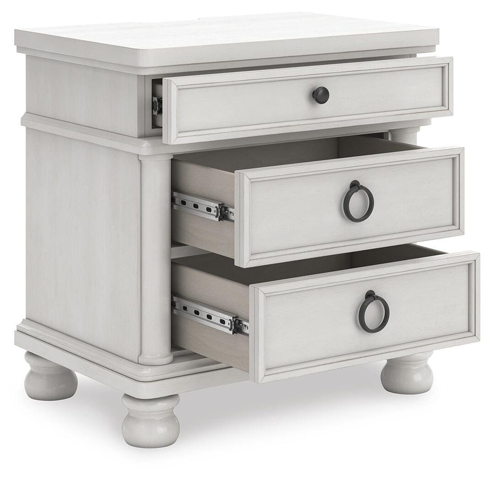 Rowlenstown Nightstand - White (3)
