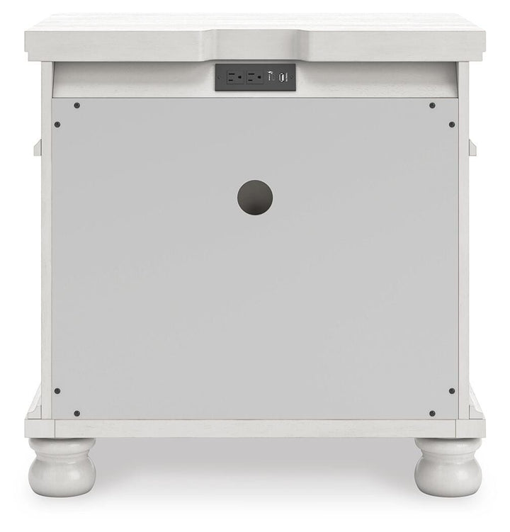 Rowlenstown Nightstand - White (6)
