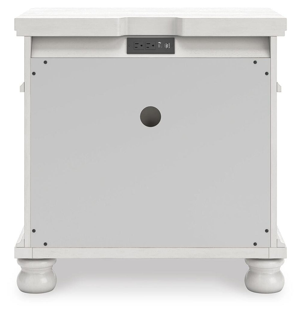 Rowlenstown Nightstand - White (6)