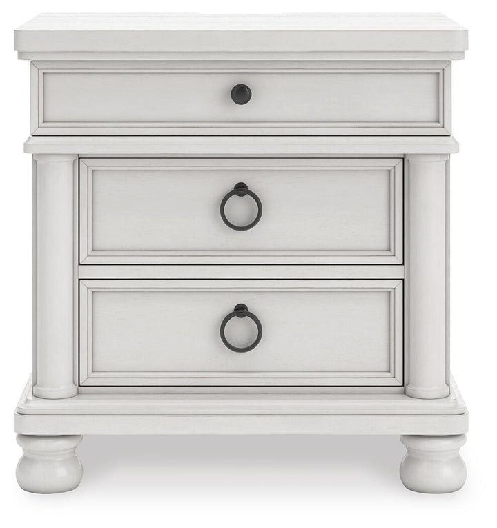 Rowlenstown Nightstand - White (4)