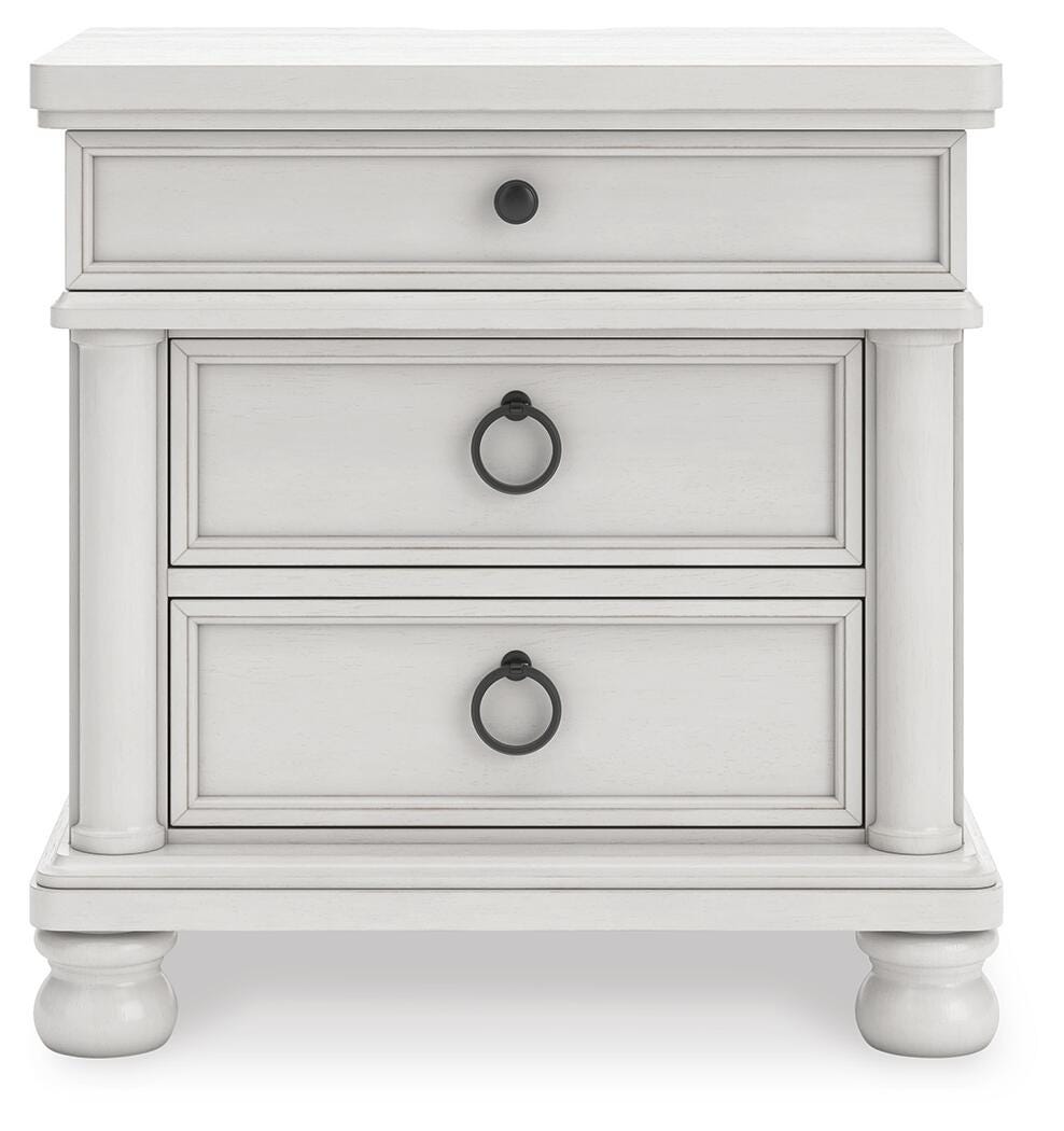 Rowlenstown Nightstand - White (4)
