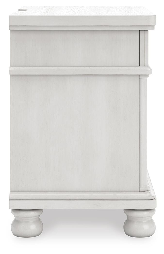 Rowlenstown Nightstand - White (5)