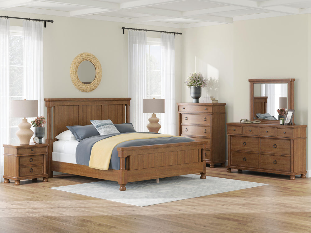 Rowlenstown Nightstand - Light Brown (11)