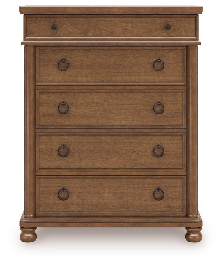 Rowlenstown Chest of Drawers - Light Brown (3)