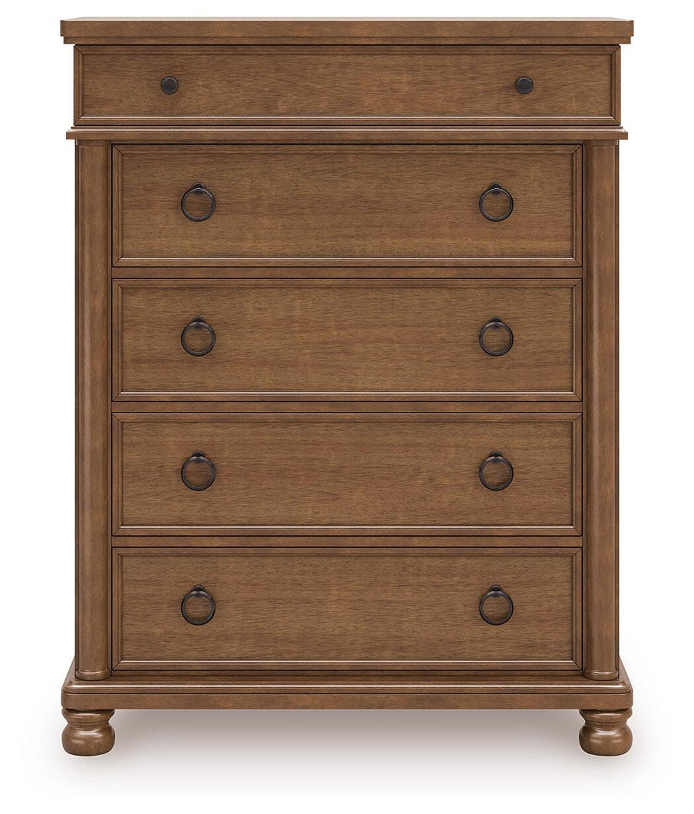 Rowlenstown Chest of Drawers - Light Brown (3)