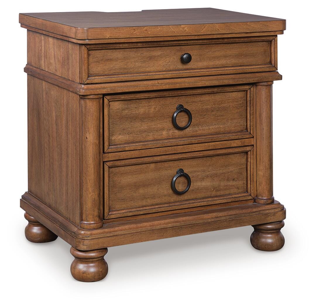 Rowlenstown Nightstand - Light Brown (1)
