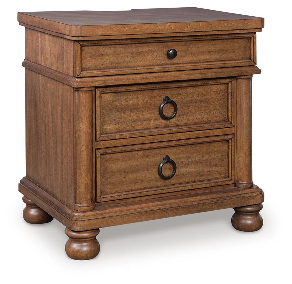 Rowlenstown Nightstand - Light Brown (1)