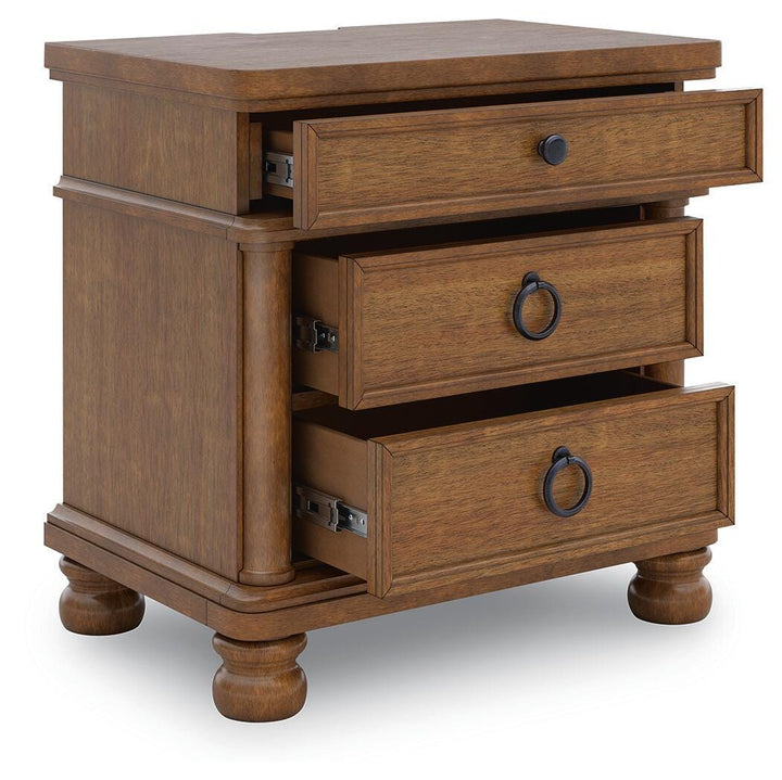 Rowlenstown Nightstand - Light Brown (3)