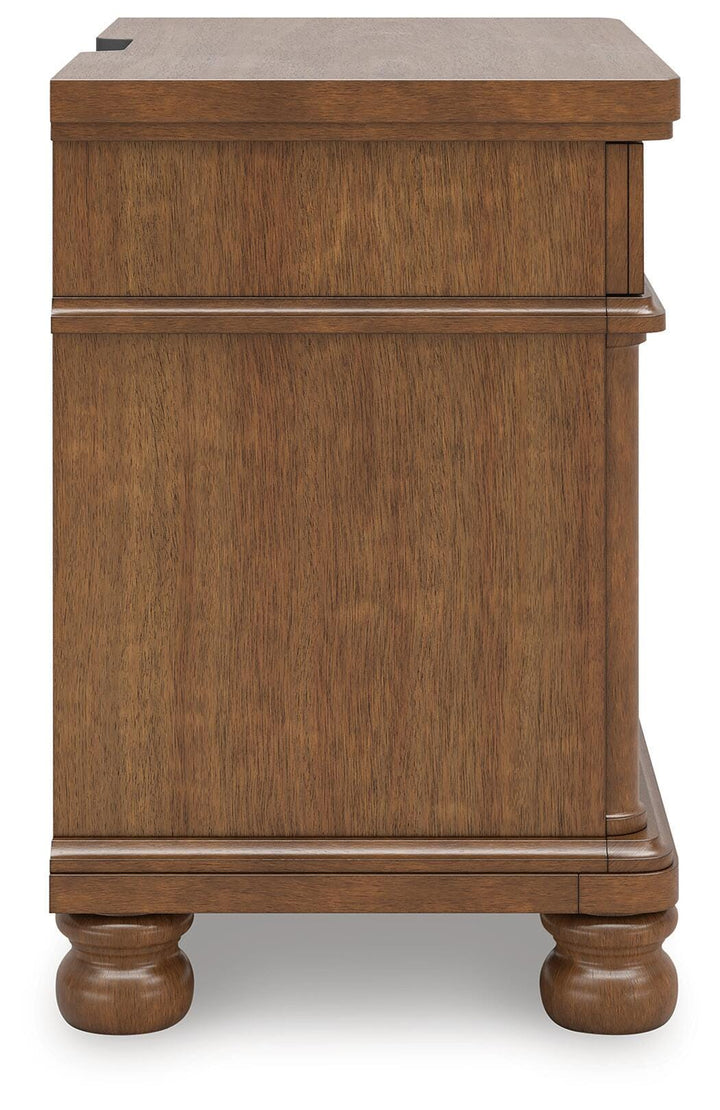 Rowlenstown Nightstand - Light Brown (5)
