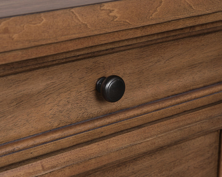 Rowlenstown Nightstand - Light Brown (7)