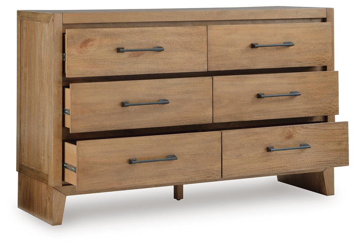 Sherbana Dresser - Light Brown (3)