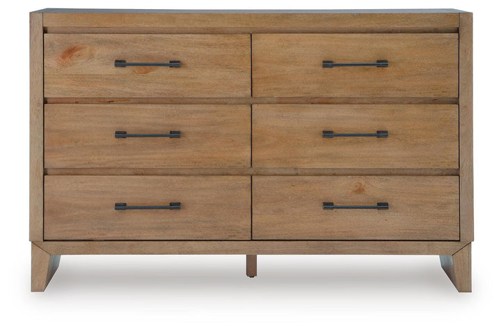 Sherbana Dresser - Light Brown (4)