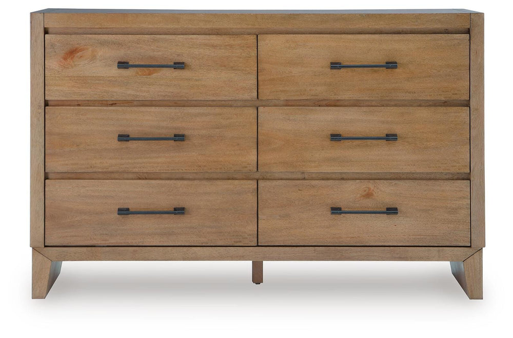Sherbana Dresser - Light Brown (4)