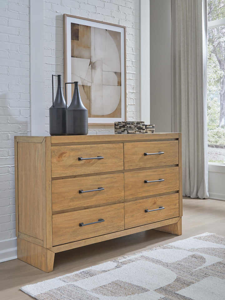 Sherbana Dresser - Light Brown (2)