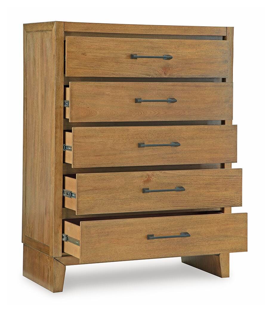 Sherbana Chest of Drawers - Light Brown (3)