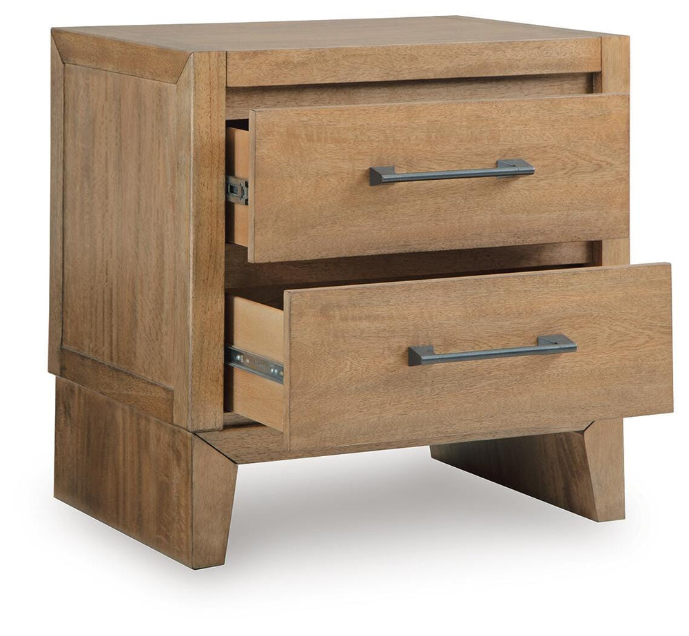 Sherbana Nightstand - Light Brown (3)