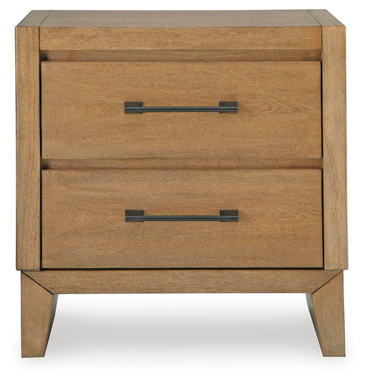Sherbana Nightstand - Light Brown (4)