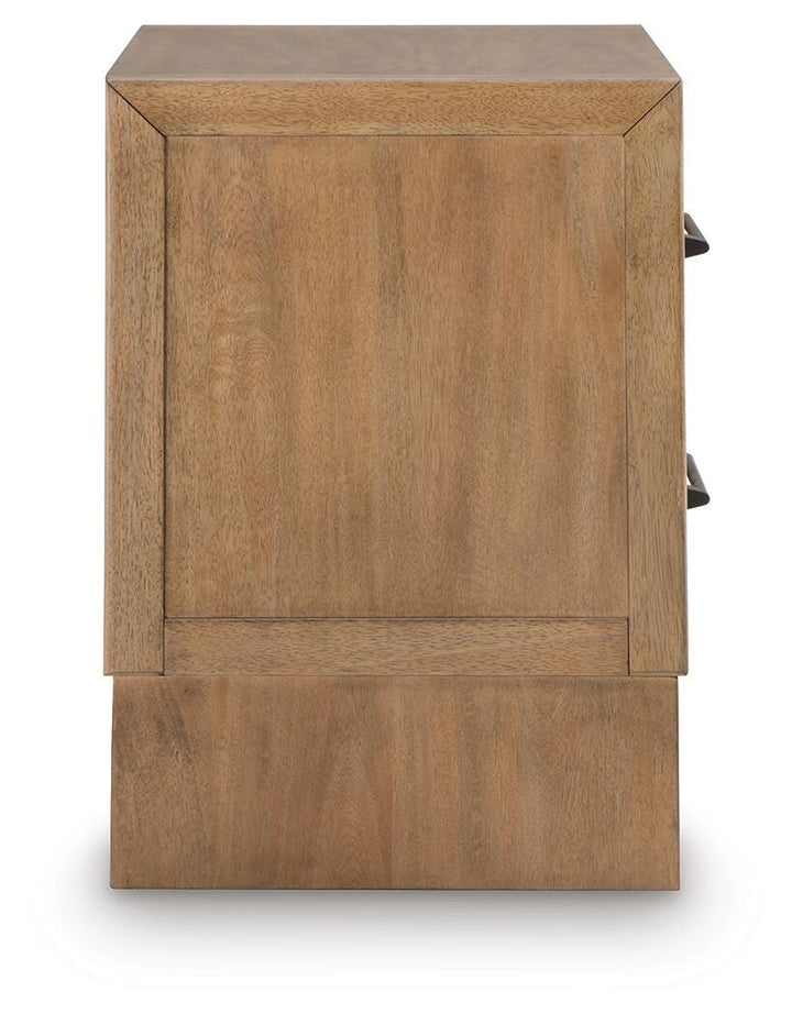 Sherbana Nightstand - Light Brown (5)