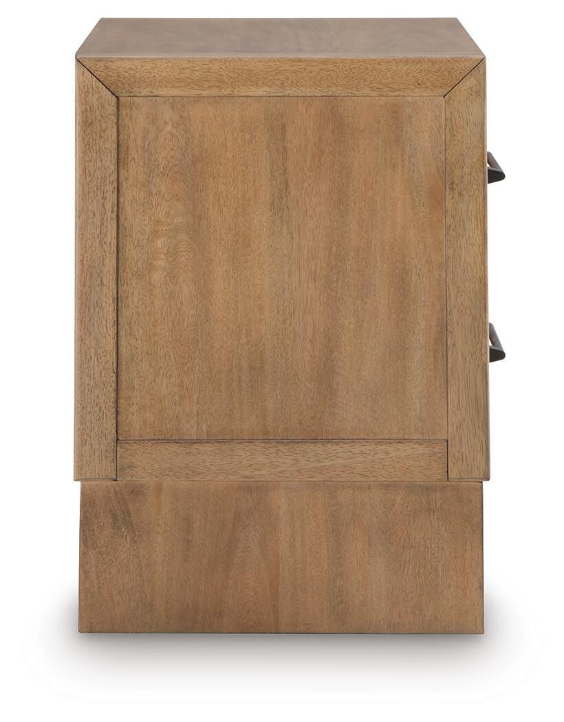 Sherbana Nightstand - Light Brown (5)
