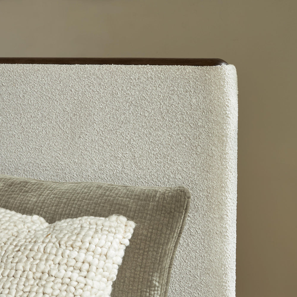 Radkin King Upholstered Panel Bed - Burnished Brown (7)