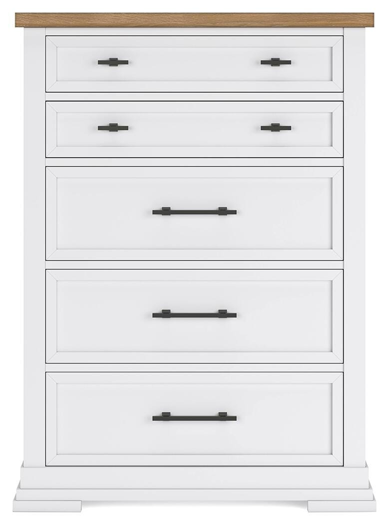 Ashbryn Chest of Drawers - White (6)