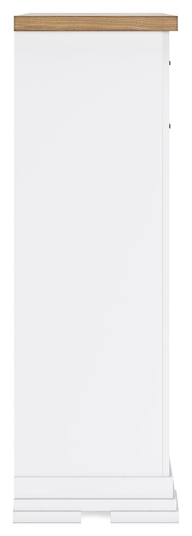 Ashbryn Chest of Drawers - White (8)