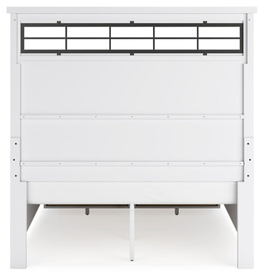 Ashbryn Queen Panel Storage Bed - White