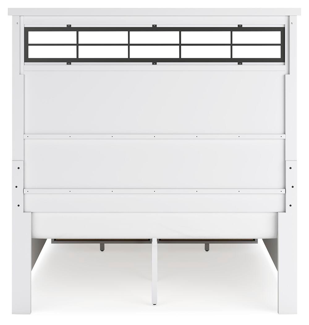 Ashbryn Queen Panel Storage Bed - White (5)