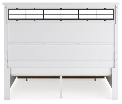 Ashbryn King Panel Storage Bed - White