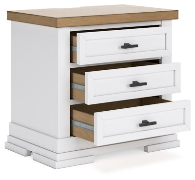 Ashbryn Nightstand - White