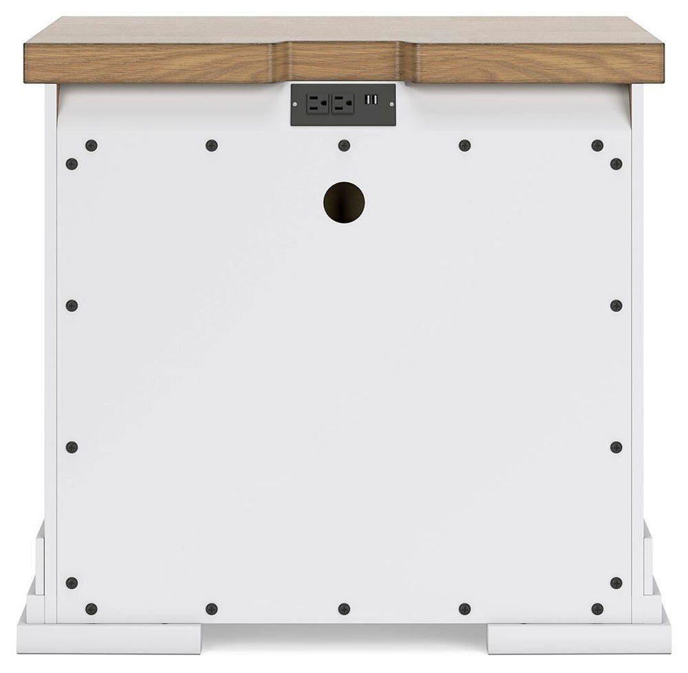 Ashbryn Nightstand - White (5)