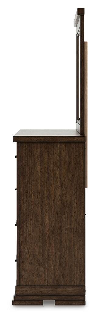 Taffenbrook Queen Panel Storage Bed, Dresser and Mirror (7)