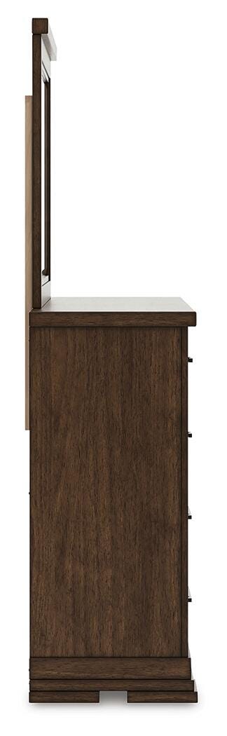 Taffenbrook Queen Panel Storage Bed, Dresser and Mirror (5)