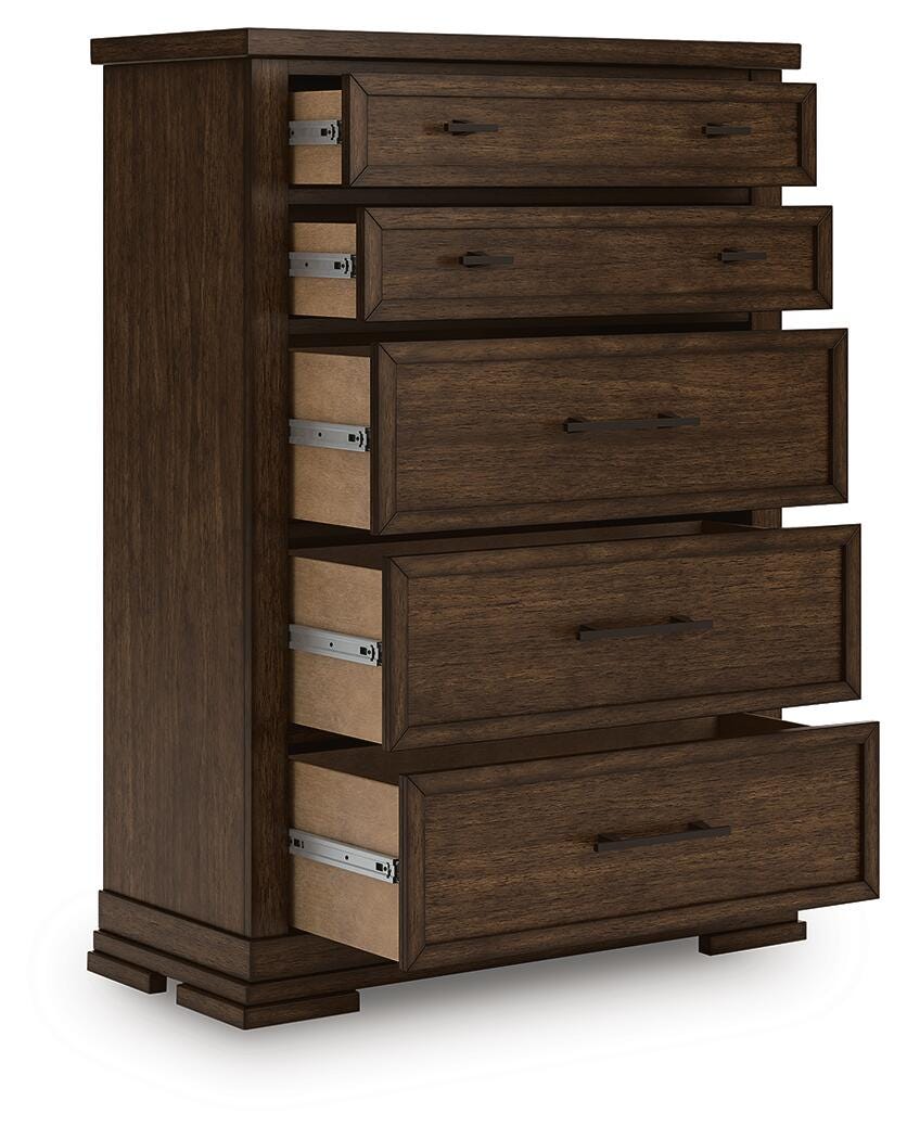 Taffenbrook Chest of Drawers - Light Brown (1)