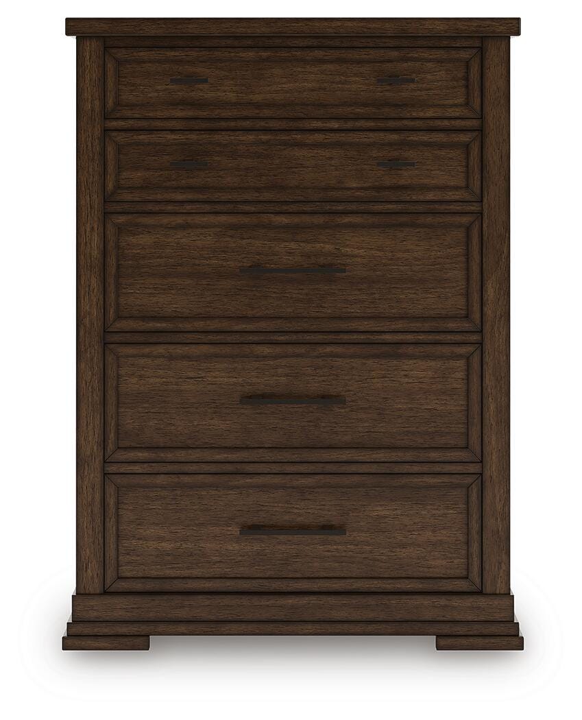 Taffenbrook Chest of Drawers - Light Brown (2)