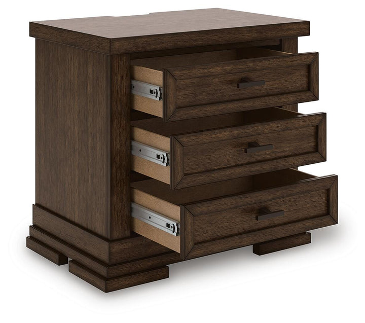 Taffenbrook Nightstand - Light Brown (3)